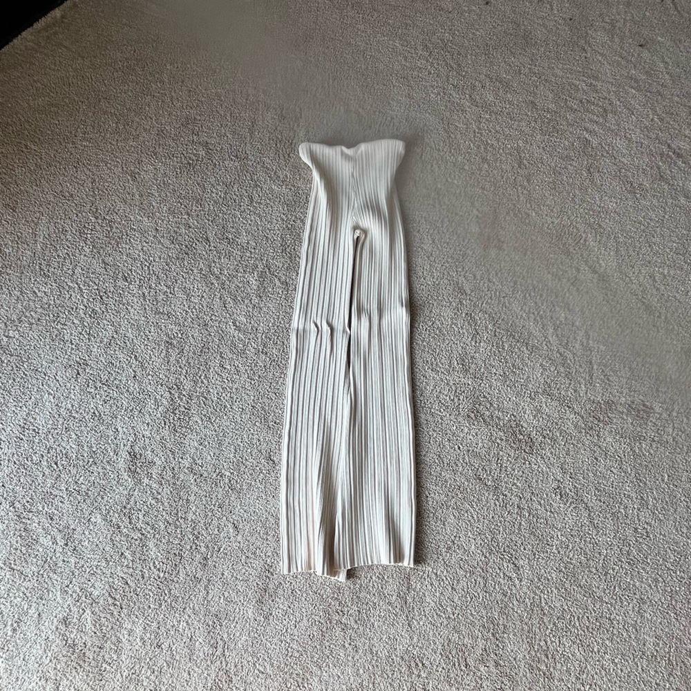 Meshki Chiara Straight Leg Rib Knit Pant - Picture 3 of 3